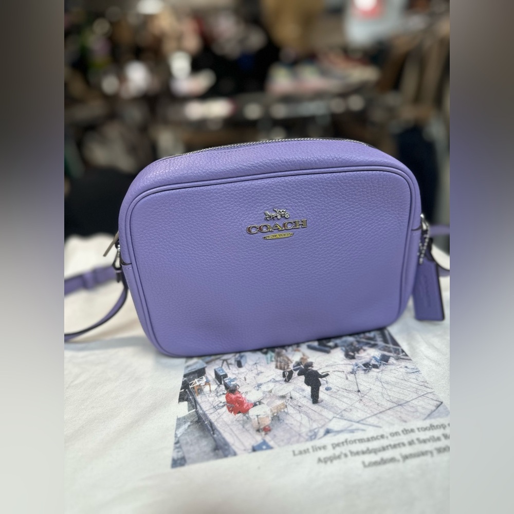 Coach MINI JAMIE CAMERA BAG IN SIGNATURE CANVAS. New no tag - Picture 2 of 8